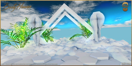 Second Life Marketplace - Booty Heaven Day Backdrop - The Bearded Guy